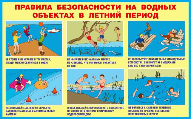 Безопасность на воде.