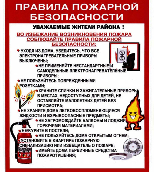 Правила пожарной безопасности. Правила пожарной безопасности.